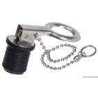 Edelstahlspund mit 22 mm Kette