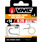 Montierte-haken Vmc 7016 Method Feeder Bait Band Rig - Nr. 10 von 20/100