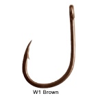 Karpfenhaken Elitech Prowess W1 Brown x 10 T8