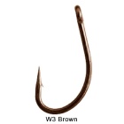 Karpfenhaken Elitech Prowess W3 Brown x 10 T4