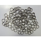 100 Sprengringe Vernickelt 11 mm