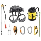 Pack Petzl ascension Préparateur V4 : baudrier AVAO taille M/XL