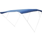 Bimini 4 Bogen Aluminium Cape Horn 225X140X255 - Blau