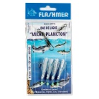 Vorfach Micro Plankton 4 Angelhaken 1/0 Weiß