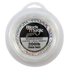 Nylon angelschnur Shock leader Black Magic Tough Trace - 60LB