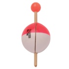 2 Schwimmer Boule Niçoise gespalten rot&amp;weiß 2 gr