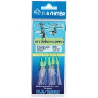 Vorfach Nippel mit Phosphoreszenz 5 Angelhaken Nr. 4