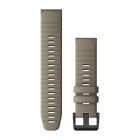 Armband Garmin Quickfit Silikon 22mm - Dunkler Sandstein