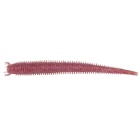Gummiköder Berkley Gulp! Fat Sandworm 10 cm – 10er-Pack – Clear Fleck Red 