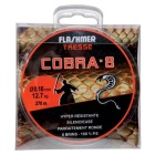 Nylon Flashmer Geflochtene Schnur Cobra 8 Grau 135 m 7/100
