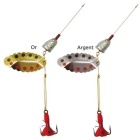 Spinner Köder Suissex Plombiert Silber - n° 1 - 6 gr
