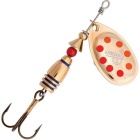 Spinner Köder Suissex Gold Rote Punkte - Nr. 2