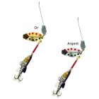 Spinner Köder Suissex Vaironée Silber - n° 2 - 9,65 gr