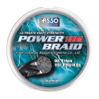 Geflochtene Schnur Asso Power Braid Schwarz 130 m 16/100