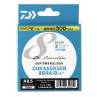 Geflochtene schnur Daiwa Emeraldas Durasensor 8 braid +Si² PE05 150M