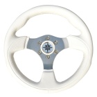 Steuerrad boot Osculati Tender weiß/polierter Edelstahl Ø 280 mm