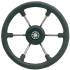 Steuerrad Osculati Edelstahl schwarz 400 mm