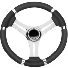 Steuerrad boot Osculati krone schwarz 350mm