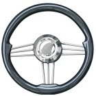 Steuerrad boot Osculati edelstahl Carbon 350 mm