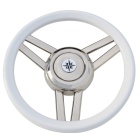 Steuerrad boot Osculati Magnifico 3 speichen Ø 350 mm weiß