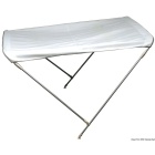 Bimini top klappbar Osculati 2 bögen Light 150/160 weiß