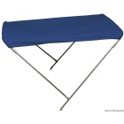 Bimini top klappbar Osculati 2 bögen Light 150/160 blau navy