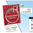 Nylon Fluorocarbon Super Hard Powerline 20 m 77,4/100 - 29,5 kg - 60 lbs