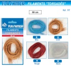 Gedrehte Filamente Gold