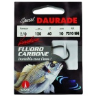 Fluorocarbon Goldbrasse 7210 BN 150 cm Angelhaken Nr. 4 auf Fluorocarbon-schnur 30/100