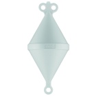Markierungsboje Plastimo mit Ringen Durchmesser: 28cm Weiß