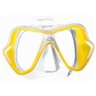 Maske Mares X-Vision Ultra LiquidSkin Transparent/Gelb