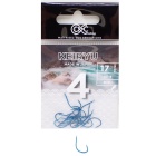 Einzelhaken C&C Fishing Keiryu Blue - Nr. 4