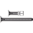 Armband für tauchcomputer Cressi für Leonardo Weiß/Schwarz
