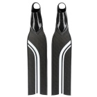 Molchanovs Pro Bifins 3 Carbon Apnoe-Flosse, Weiß – Soft – Standard – Größe 36