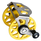 Harpunenrolle Meandros Albatros Plus - Yellow - 50 Meter