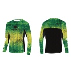 T-Shirt Langarm Outwater Spreaks - mahi mahi - XL