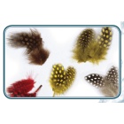 Federn JMC Rotes Perlhuhn