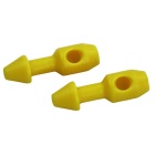 Wishbone insert Meandros - Gelb - Paar