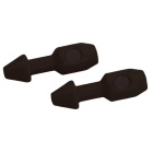 Meandros Insert Wishbone - Schwarz - Paar