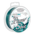 Geflochtene Schnur Powerline Powershot blau 130 m 15/100 - 30 lbs
