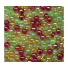 1000 Fluoreszierende Perlen 6 mm Orange