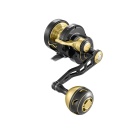 Angelrolle jigging Maxel Rage - R20HL Schwarz/Gold