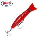 Oberflächenköder Halco Roosta Popper 135 R18 Red Tiger