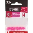 Perlen RUND ROSE PHOSPHO L