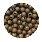 1000 Perlen Geglühtes Messing 4 mm und Innen-Ø 1,5 mm