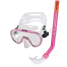 Maske & Schnorchel Set Seac sub Marina - Siltra Rose