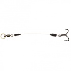 2x Fluorocarbon Stingers Scratch Tackle - 0.80 - HAM. TRIPLE N° 6