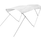 Bimini 3 Bogen aus rostfreiem Stahl Cape Horn 215X140X200 - Weiß