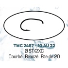 Fliegen angelhaken TMC 2487 - H10