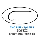 Fliegen angelhaken TMC 811S - H.2/0